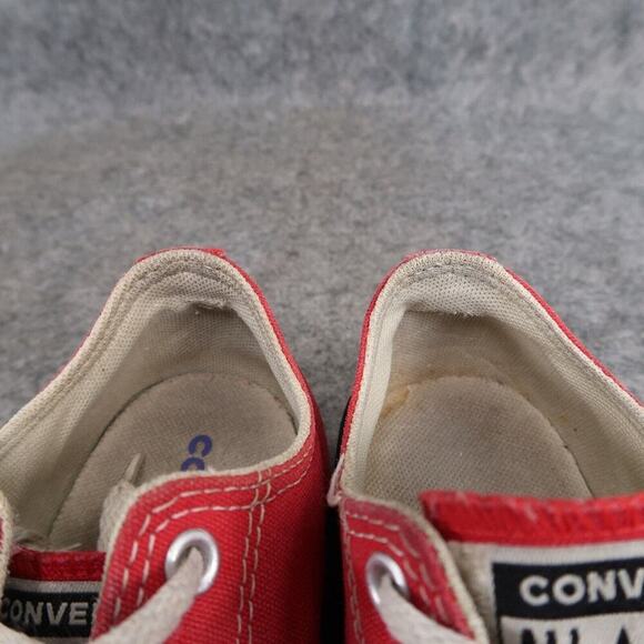 Converse Shoes Kids 3 Sneaker Chuck Taylor All Star Low Classic Red Canvas Youth - Picture 11 of 12